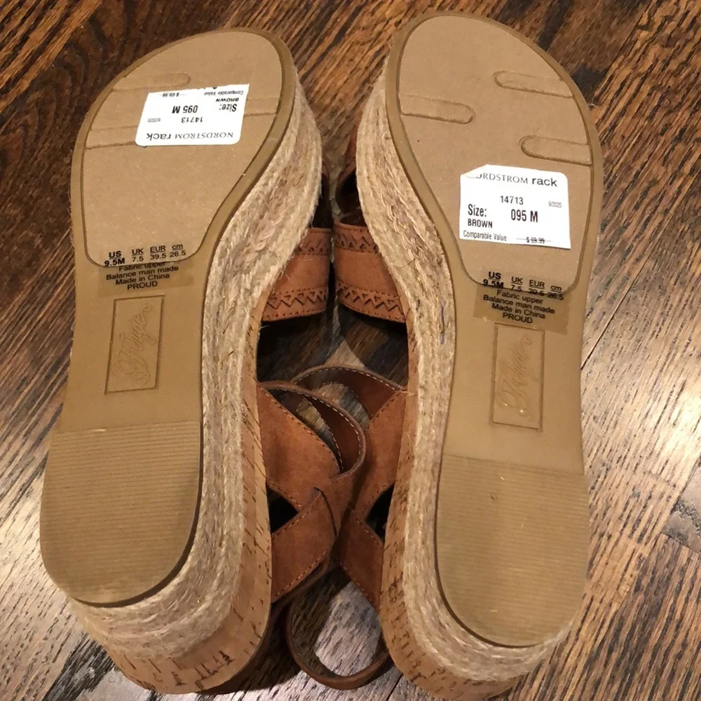 Fergalicious Pounce Wedge Sandals